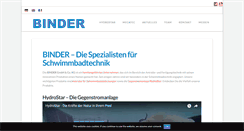 Desktop Screenshot of binder24.com
